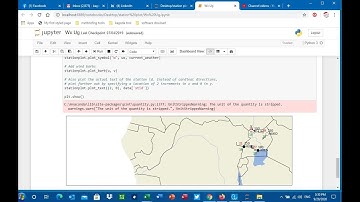 Python, Metpy, Pandas for Plotting Data on a Map 2020