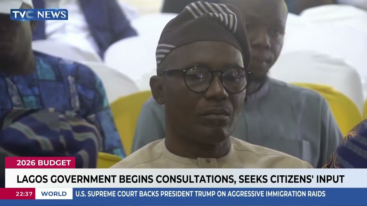 Lagos State Government Begins Consultations, Seeks Citizens' Input