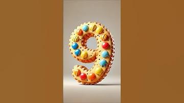 #shorts Cookie Countdown: 10 Seconds of Colorful Sweetness! 🍪🎨🎉 #10secondcountdown #10sec