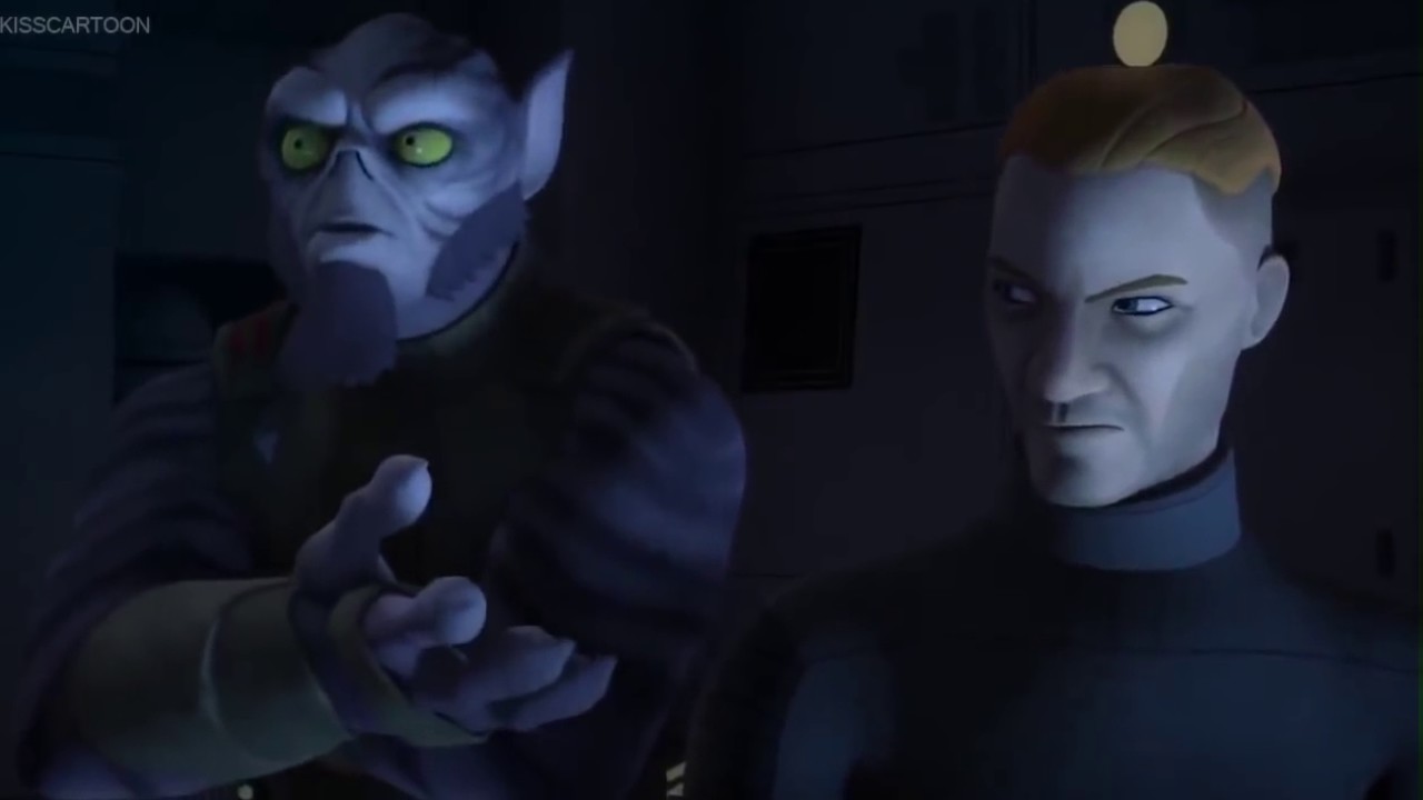 Star Wars Rebels Fenn Rau Betrays Sabine And Ezra