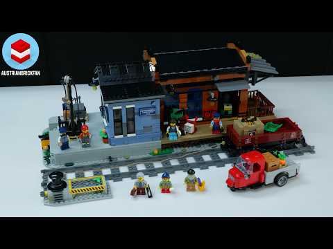 LEGO 910072 Woodbrick Freight Depot Speed Build BDP Series 9