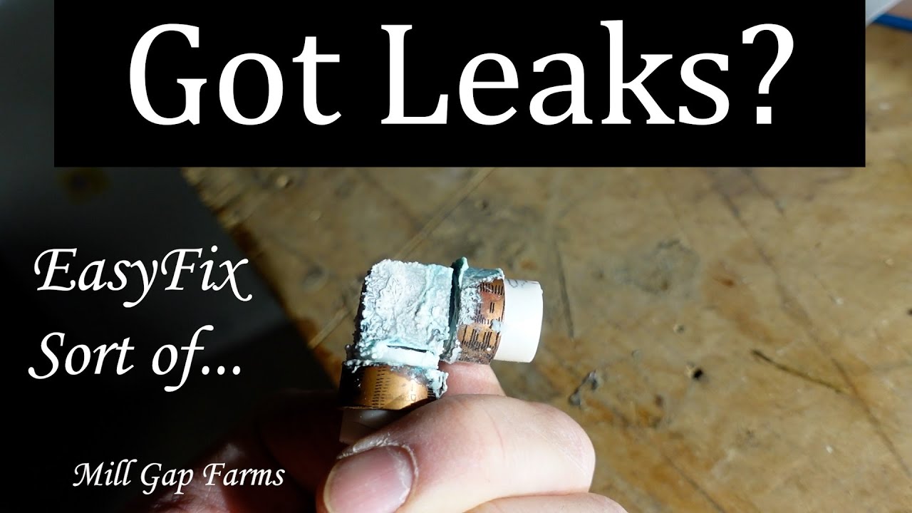 Pex Fitting Leaks Easy Fix YouTube