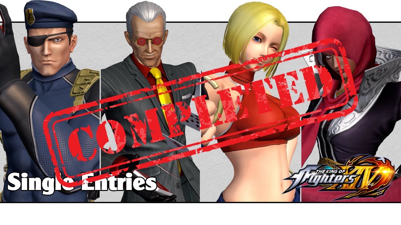 KoF XIV: Heidern, Oswald, Blue Mary, Najd combo video (FINAL VERSION) v3.11