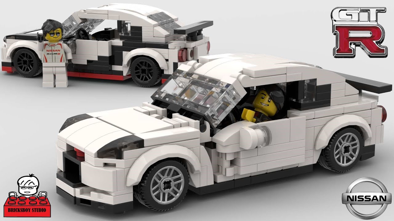 LEGO MOC Nissan Skyline GT-R (R34) - White by RollingBricks