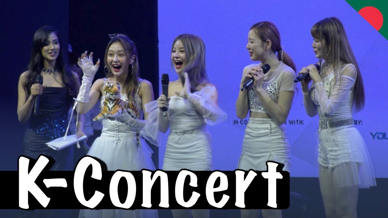 First K-pop concert in Bangladesh with Korean idol groups [ICU, TAN, and Nolja]