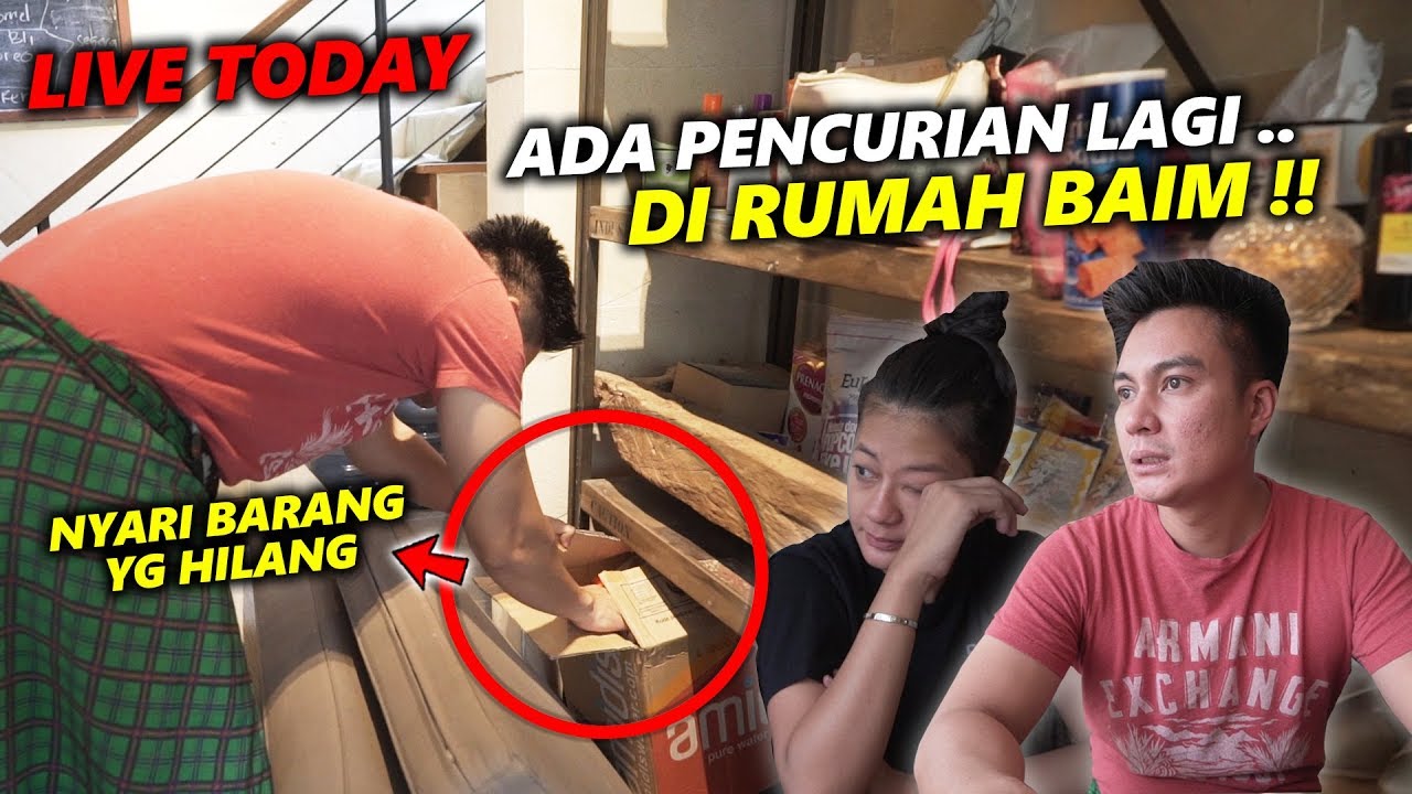 SUDAH TERBUKTI .. ADA MALING KEDUA DI RUMAH BAIM ! KEJADIAN SETELAH RIZKY DITANGKAP ..#No Settingan