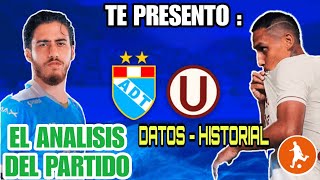 Te presento datos del ADT vs Universitario hoy | Historial, análisis y como vienen los equipos