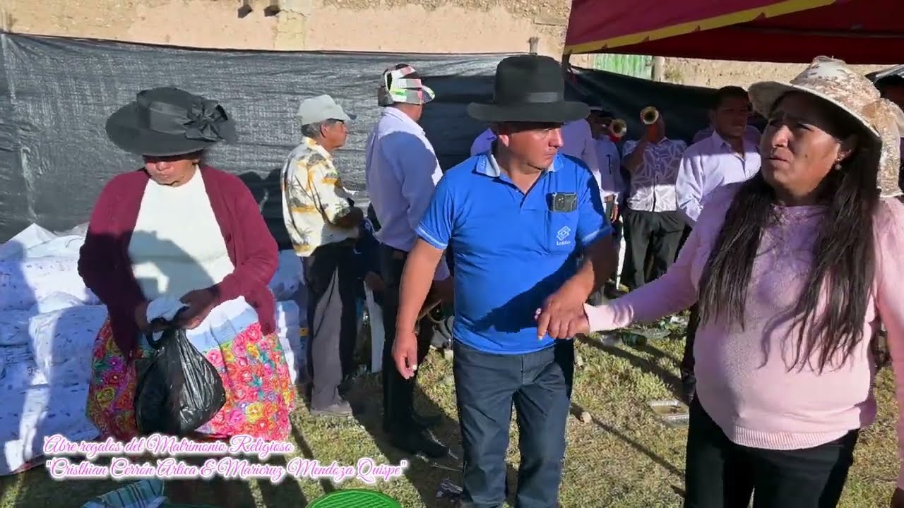 12: Matrimonio Cristhian Cerrón Artica & Maricruz Mendoza Quispe Padrinos Omar Medrano & Mirian