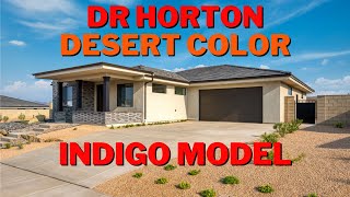 Desert Color New Home For Sale - DR Horton Indigo New Construction Home Tour St George Real Estate