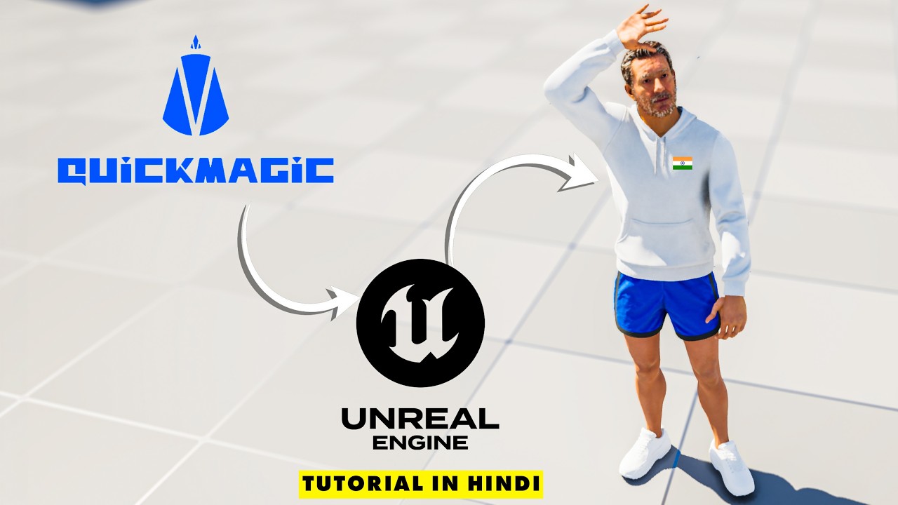 Unreal Engine 5 Character Animation Tutorial In Hindi | BFX Factory ...