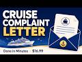 How to Write a Cruise Complaint Letter That Gets Results (Refund, Missed Ports & More)