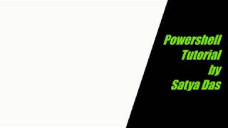 Powershell Tutorial Part 2 | I/O Statement | Beginners | Input Output | Automation