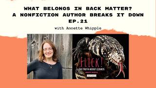 What Belongs in Back Matter? A Nonfiction Author Breaks It Down