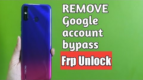 Techno Spark GO Plus (bb4k) Frp unlock  Google account bypass