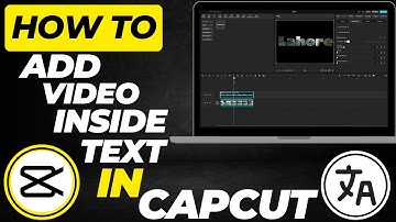 CapCut PC Text Effect Tutorial | Add Video Inside Text (Easy & Creative Trick 2025)