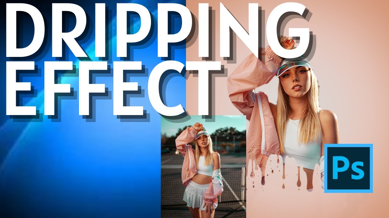 Dripping Ps How to Create a Dripping Paint Effect in Photoshop - YouTube