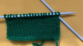 How to Knit The Purl Stitch Super Easy
