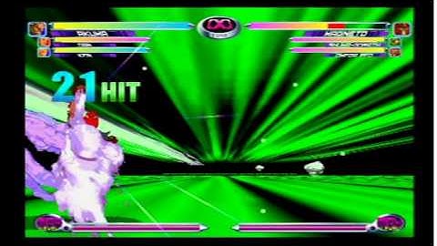 Marvel vs Capcom 2 (PS2): Ken, Akuma and Dan 50 Hit DHC Combo