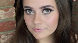 Lily Allen Brits makeup 2014 tutorial | EmmasRectangle