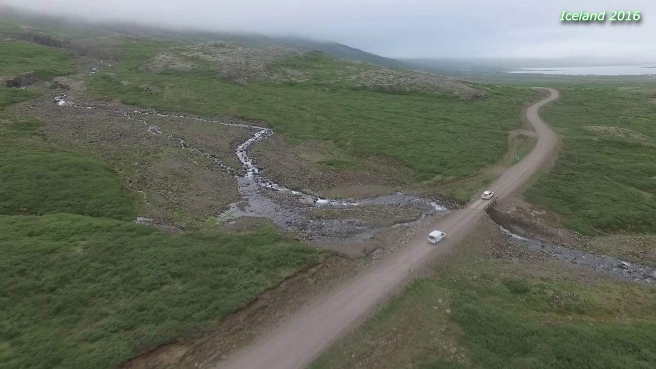 Iceland - Berufjordur - Oxi pass, Drone - Phantom 3 Pro, 2016