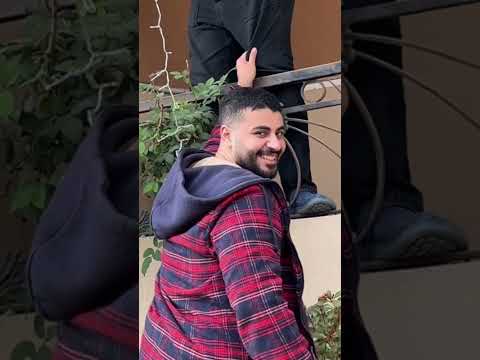 جوزي وقع وهو بيعلق زينة رمضان