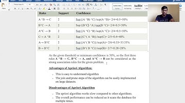 19BCE1425 Apriori Algorithm using Rapid Miner