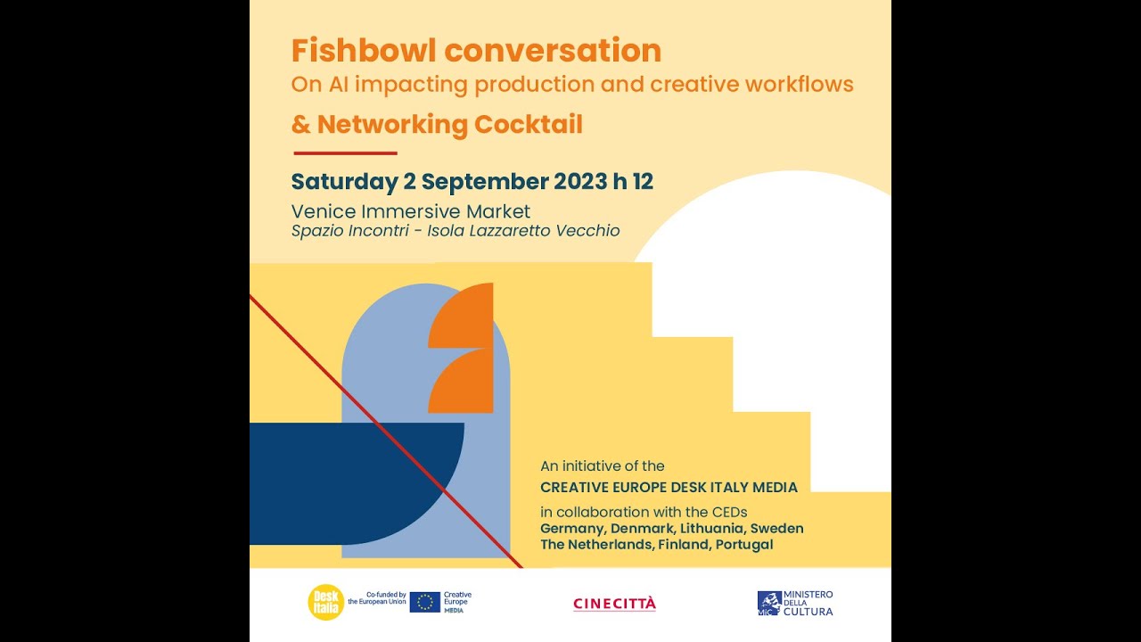 Fishbowl Conversation: AI impacting Production & Creative workflows Venise80