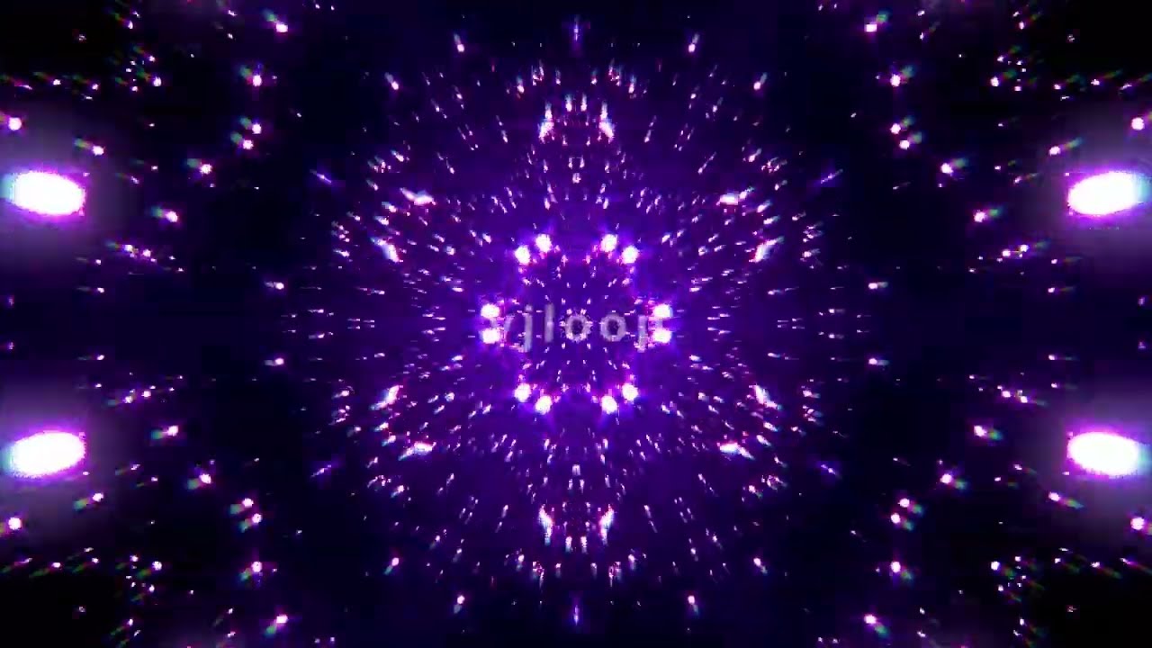 Monochrome Abstract Cyber Symmetry Kaleidoscope | Seamless VJ Loop (HD / 4K)