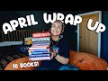 Everything i read in april  april wrap up