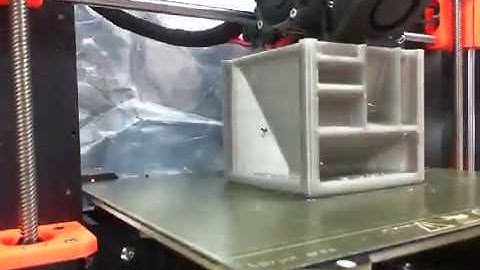 Measuring Cube Print Time Lapse