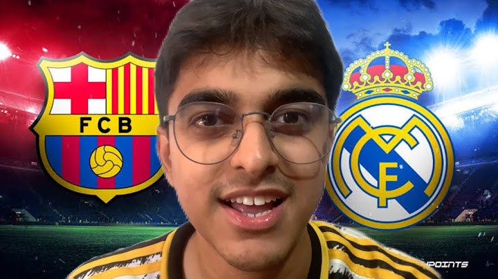 REAL MADRID VS BARCELONA | EL CLASICO LIVE REACTION!!