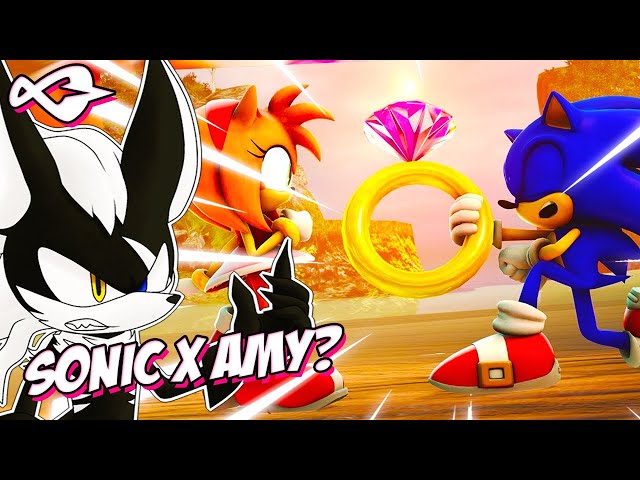 CapCut First vid. #Sonic #Amy #AmyRose #sonicexenightmarebeginning #s, sonic  x amy