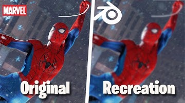 Spider-man final swing no way home Recreation(within 2 days)| Blender animation | 3d animation video