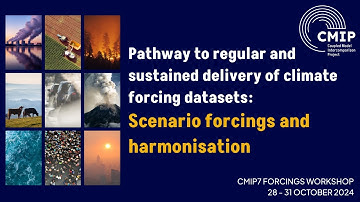 Scenario forcings and harmonisation (CMIP7 Forcings workshop session 2)