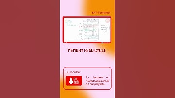 Memory Read Cycle in 8085 #shorts #microprocessor #microprocessor8085 #electronicsengineering