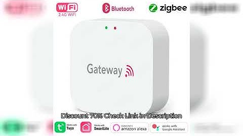 Tuya Smart Life Multi-mode Gateway Smart Home Automation Hub ZigBee WiFi Bridge Bluetooth Mesh Voice