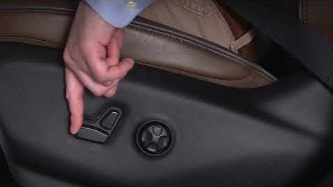 How to use the Memory Driver Seat on your Chrysler Pacifica 2017 -2025