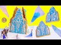 Disney Frozen Queen Elsa Cookie Ice Castle House - Food Craft Kit  Video