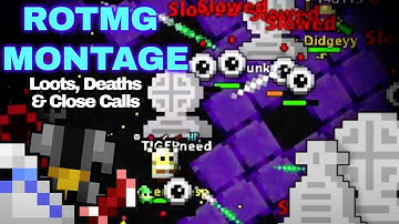 [RotMG] An Epic Loot and Death Montage #4 | The Most ABSURD Nexus Ever (1 HP))