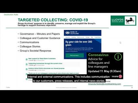 Preservation in real-time: Lloyds Banking Group