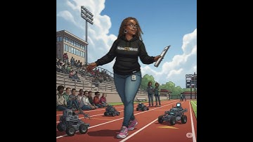 AI Avatar Robotics Engineering Professor  #AI #Robot #Engineering #Professor #STEM Robots & Cookies