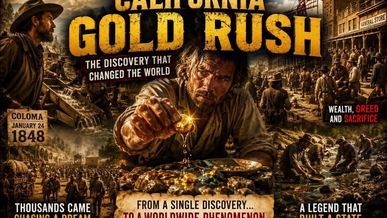 La Fiebre del Oro de California: La Historia que Cambió América - YouTube