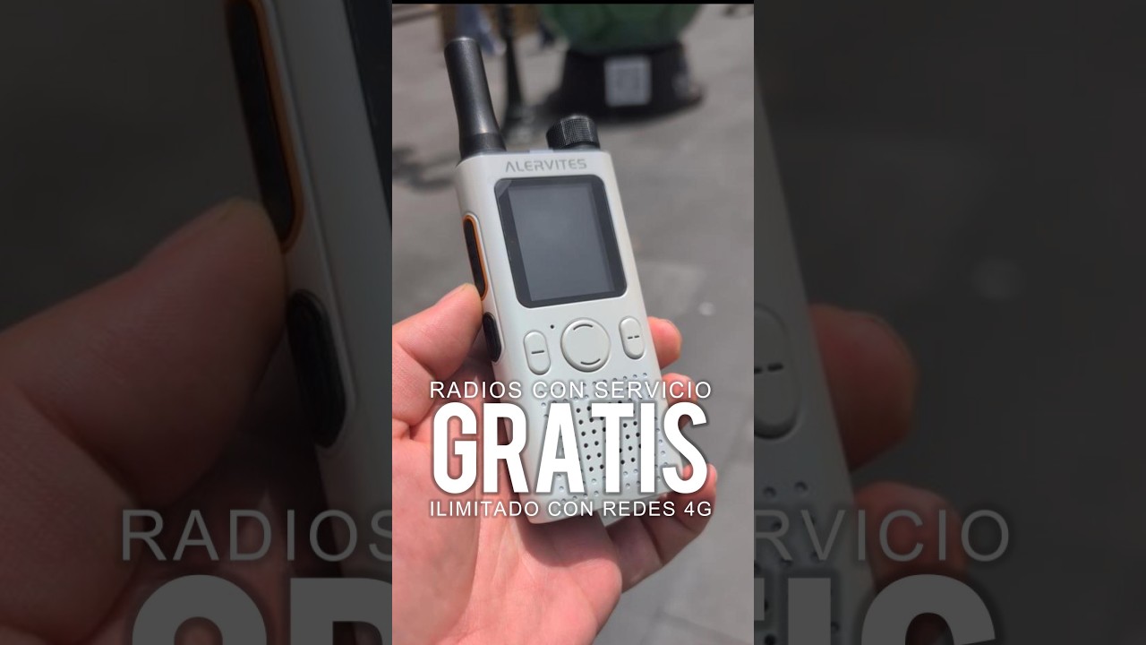 ¿GRATIS de POR VIDA? Radios 4G PTT con servicio incluido #baofeng  #radios #walkietalkies #flotilla