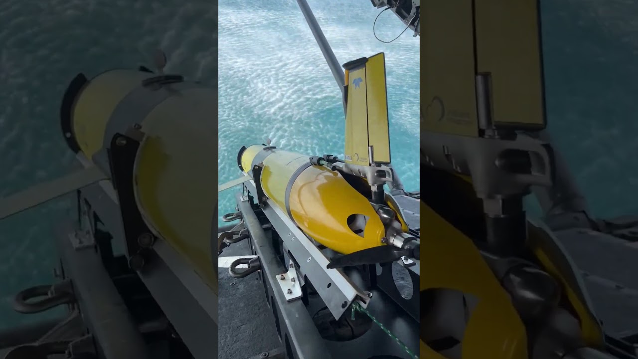 Slocum Glider robot by Teledyne Webb Research
