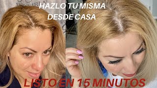 Como Pintarse el Cabello con Agua Oxigenada🤭