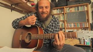 Chitarra popolare ruspante da bassifondi 