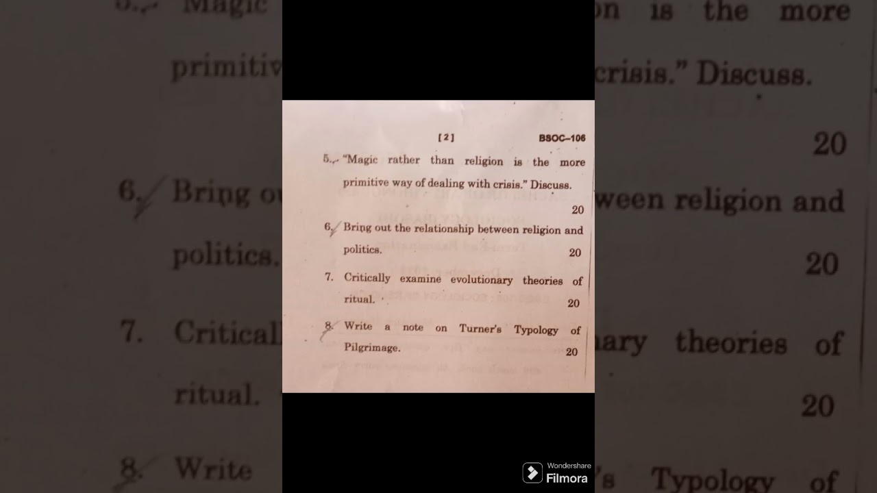 # bsoc106 dec 2023 question paper # IGNOU # IGNOU previous year papers 
