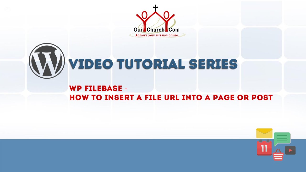 WP Filebase - How to insert a file url into a page or post - YouTube