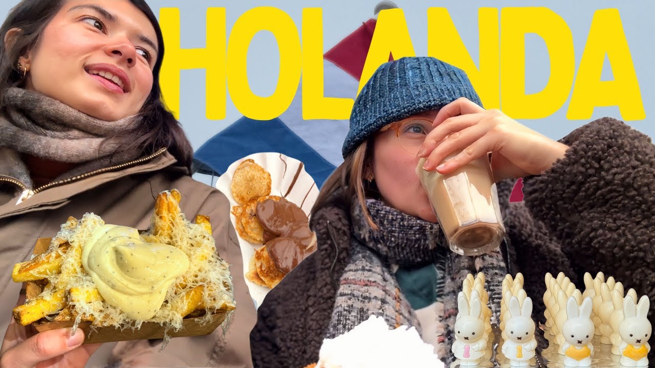 *72H* PROVANDO AS COMIDAS FAMOSAS DE AMSTERDAM