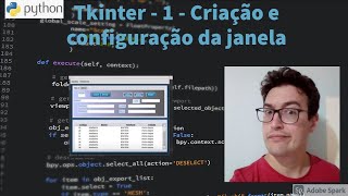 Python Tkinter Course - Lesson 1 - Creating and configuring the window - Tutorial